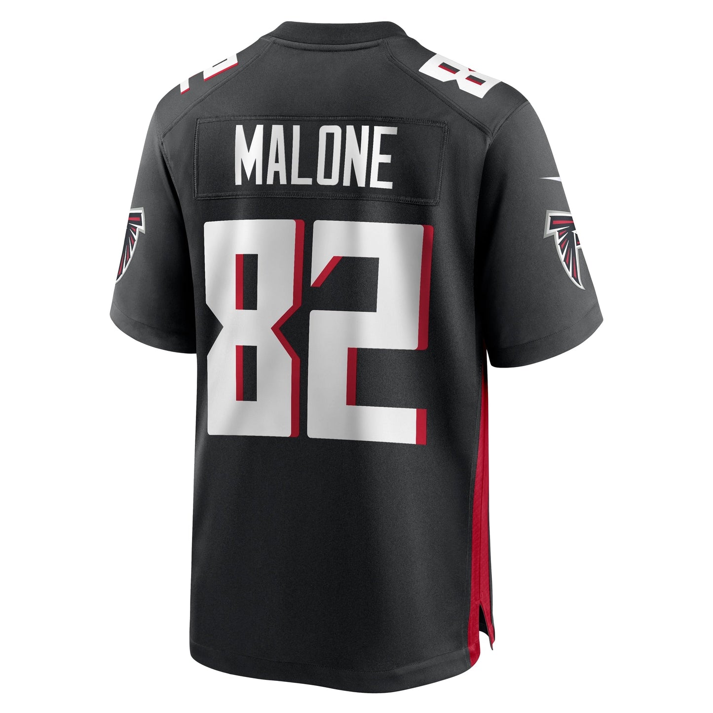 Xavier Malone Atlanta Falcons Game Jersey - Black