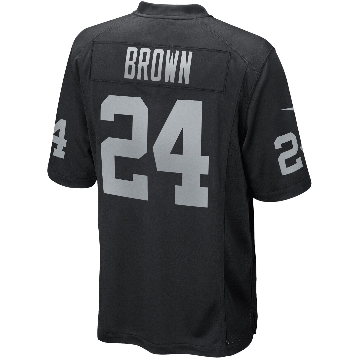 Willie Brown Las Vegas Raiders Game Retired Jersey - Black