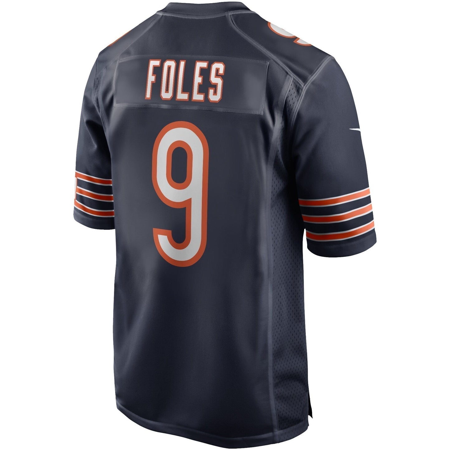 Nick Foles Chicago Bears Game Jersey - Navy