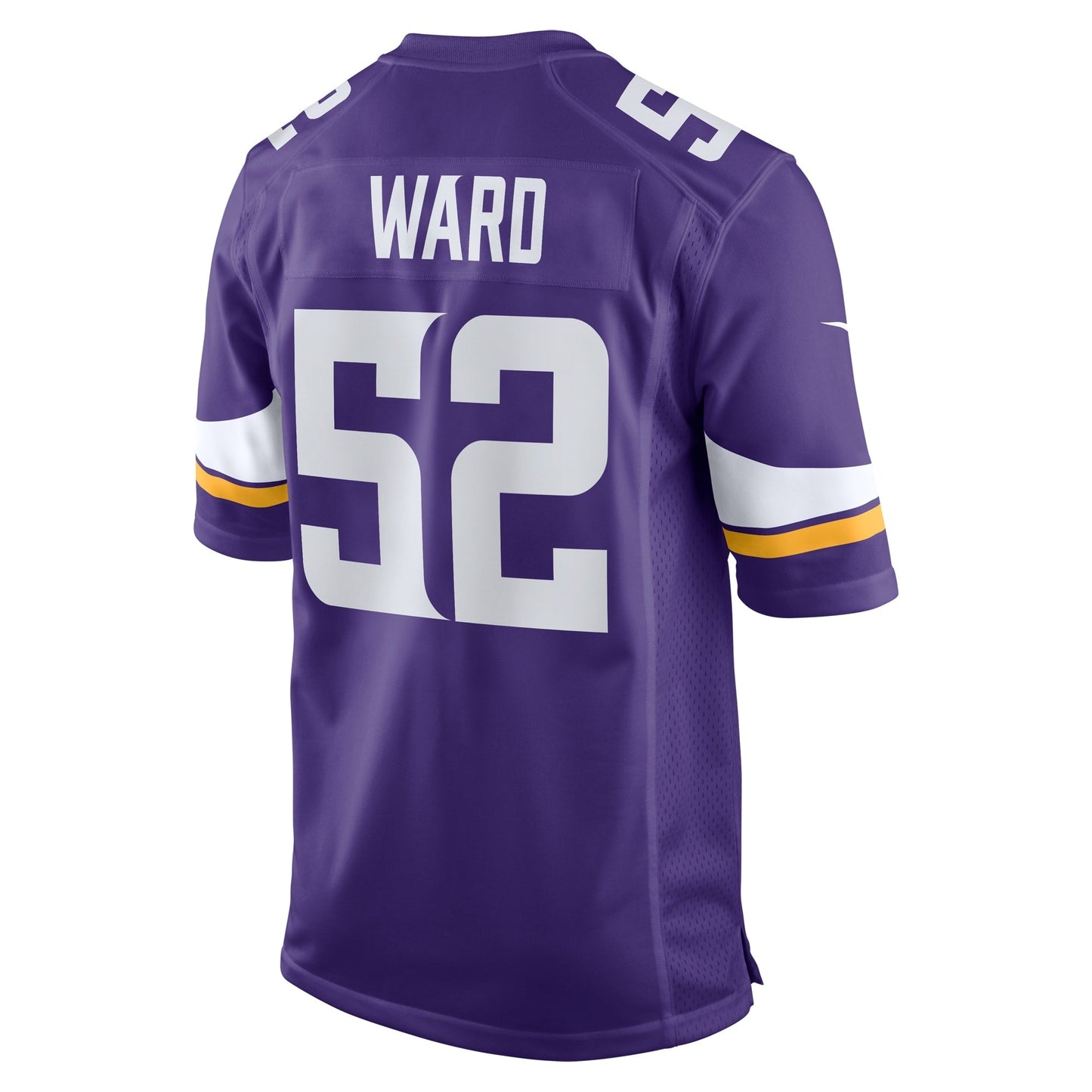 Jihad Ward Minnesota Vikings Team Game Jersey - Purple