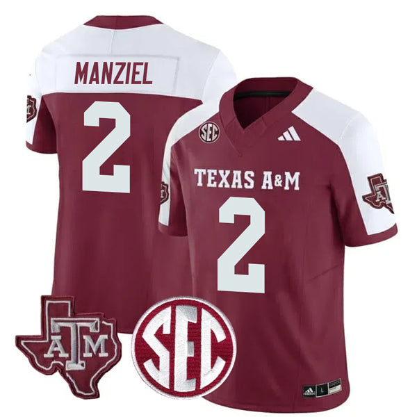 Johnny Manziel Texas A&M Aggies Football Alternate Jersey Maroon