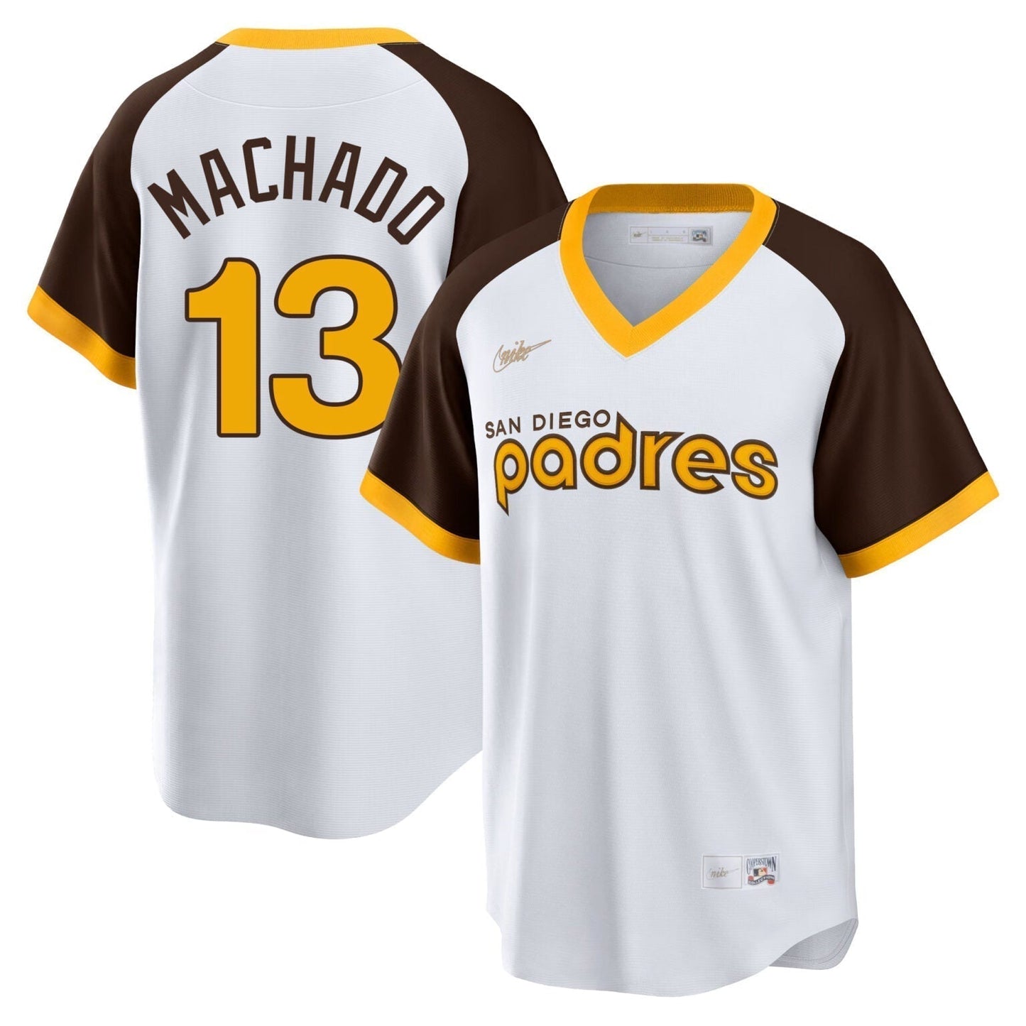 Manny Machado San Diego Padres Cooperstown Limited Jersey White