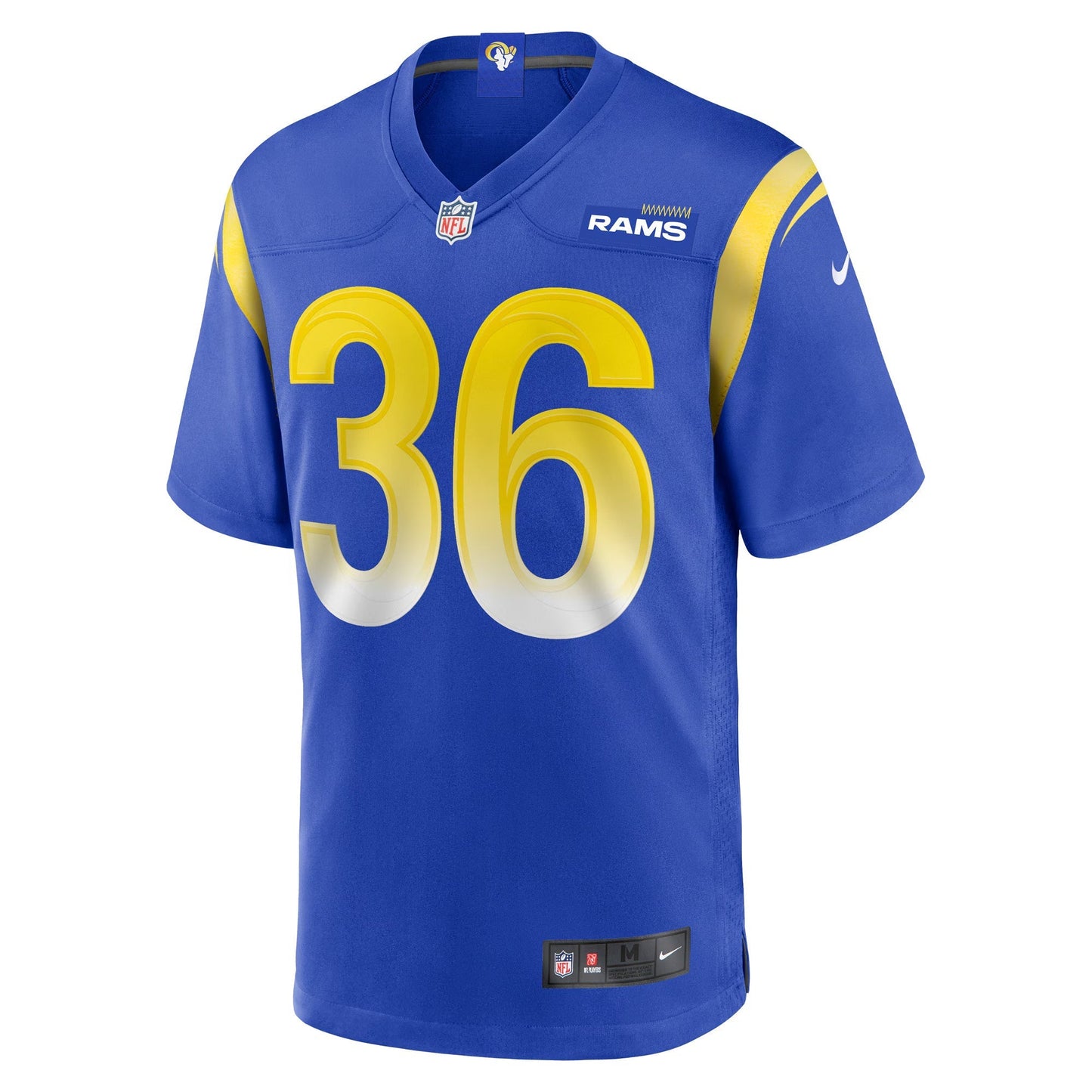 Los Angeles Rams Charles Woods Royal Game Jersey
