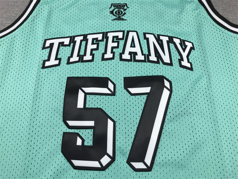 Tiffany #57 blue jersey