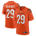 Cam Taylor-Britt Cincinnati Bengals  Alternate Game Jersey -  Orange