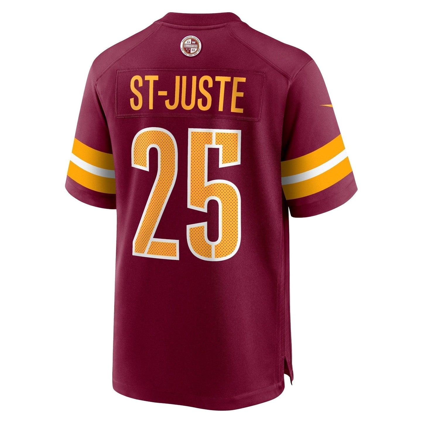 Benjamin St-Juste Washington Commanders    Game Jersey - Burgundy