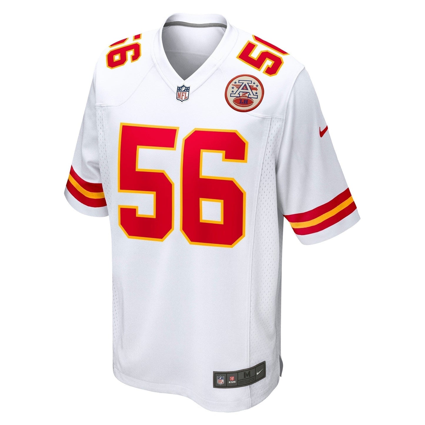 George Karlaftis Kansas City Chiefs  Away Game   Jersey - White