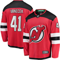 Men's New Jersey1 Devils Vitek Vanecek #41 Red Player Game Jersey1