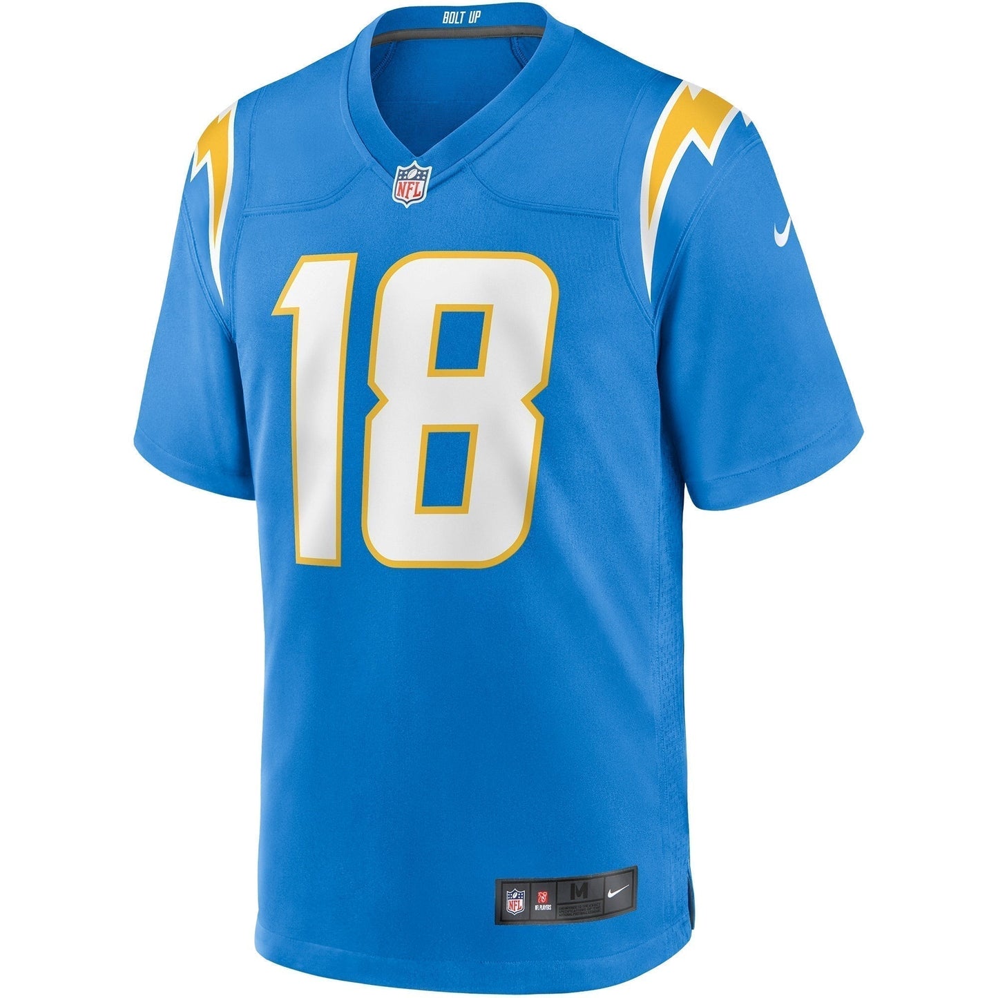 Charlie Joiner Los Angeles Chargers  Game Retired   Jersey - Powder Blue