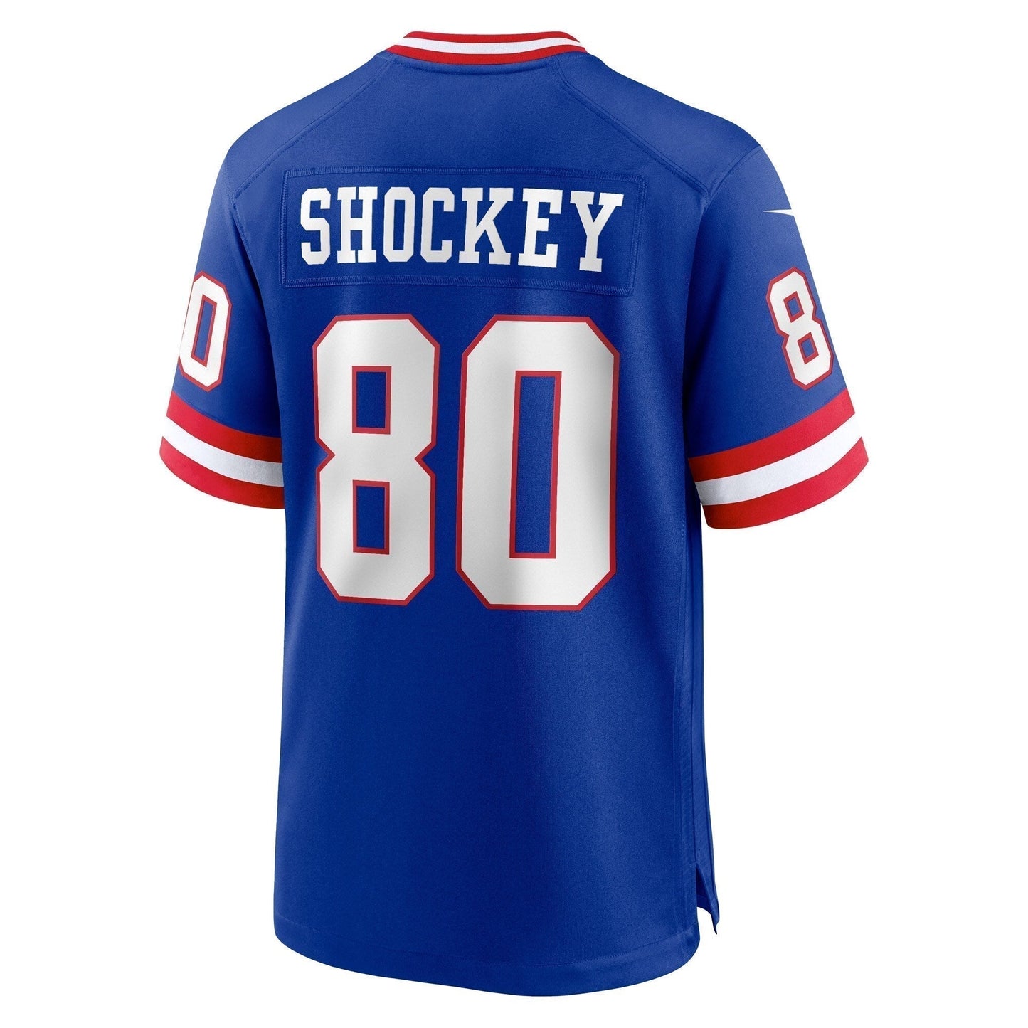 Jeremy Shockey New York Giants  Classic Retired   Game Jersey - Royal