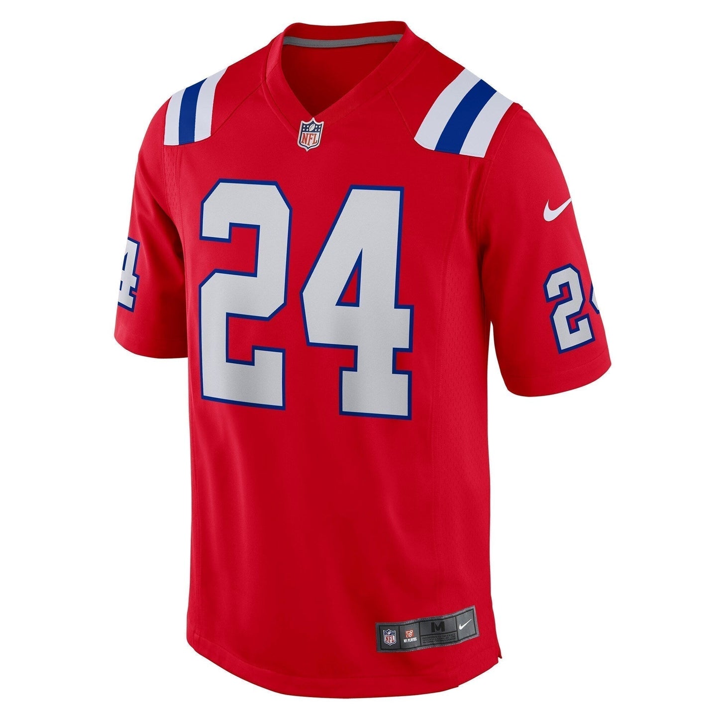 Ty Law New England Patriots  Retired   Alternate Game Jersey - Red