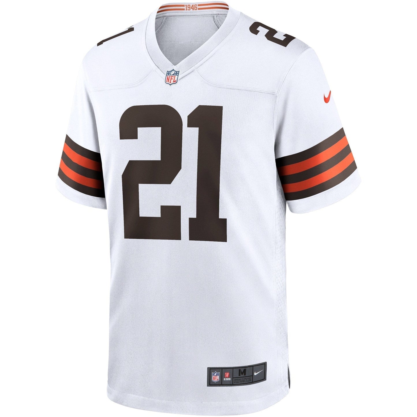 Denzel Ward Cleveland Browns Game Jersey - White