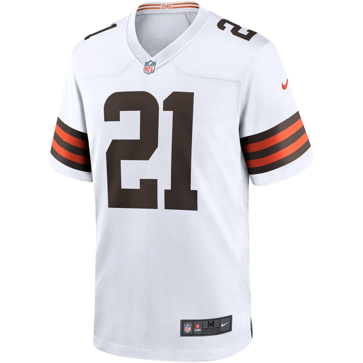 Denzel Ward Cleveland Browns Game Jersey - White