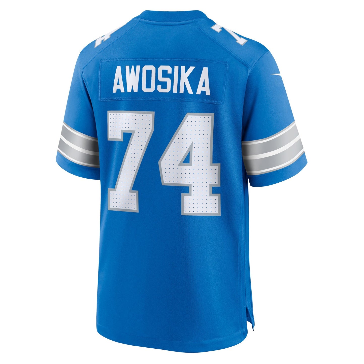 Detroit Lions Kayode Awosika Blue Team Game Jersey