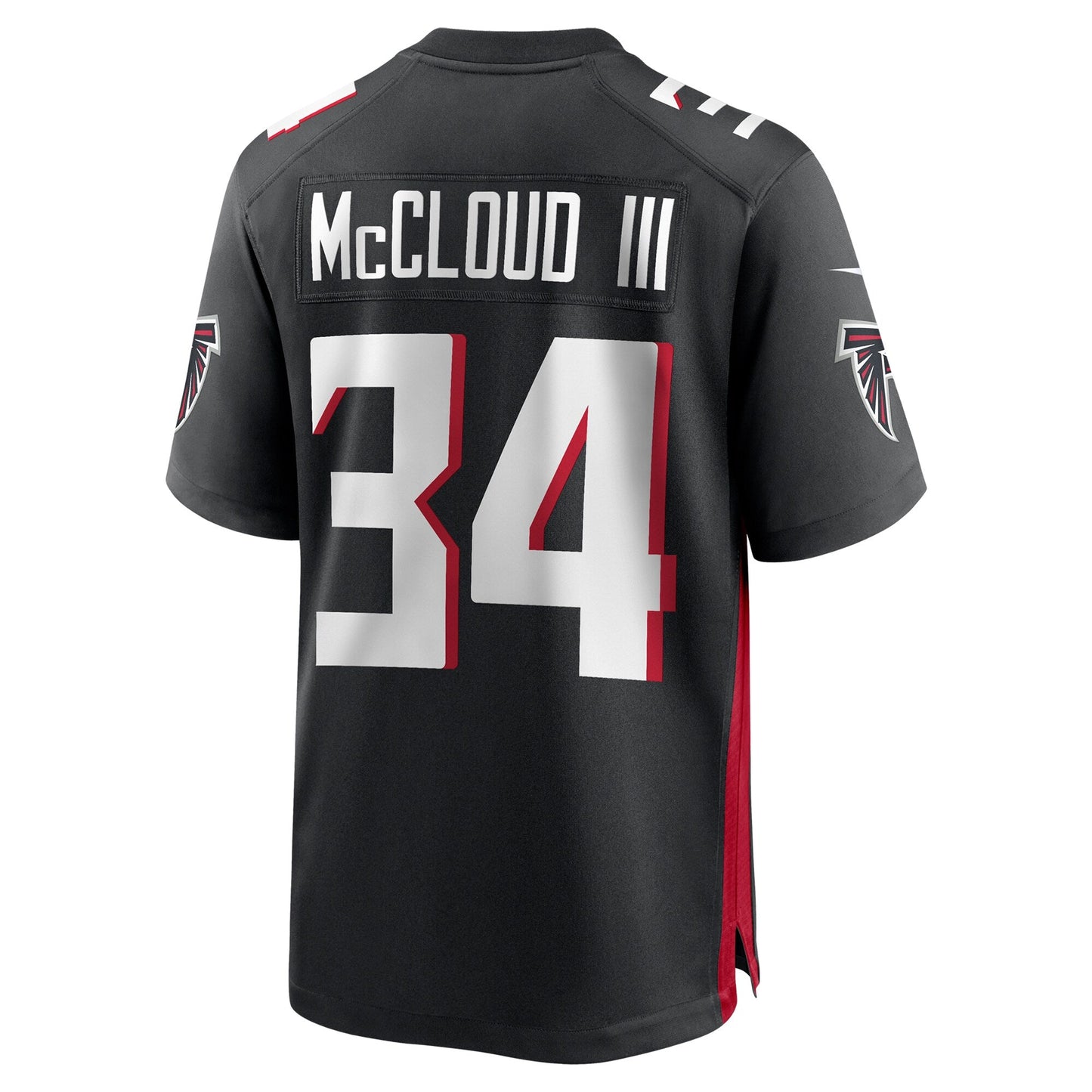 Ray-Ray McCloud III Atlanta Falcons  Team Game Jersey -  Black