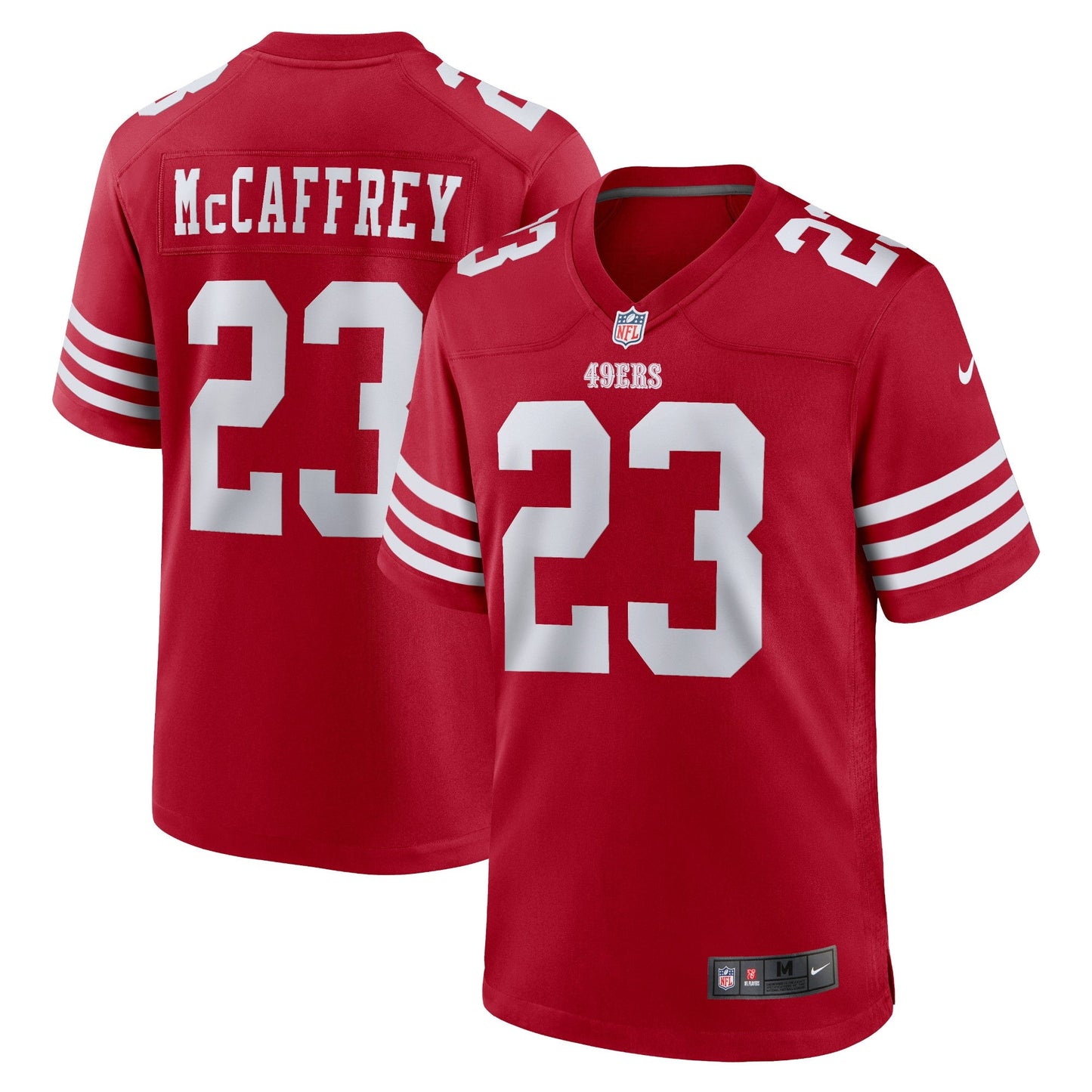 Christian McCaffrey San Francisco 49ers  Game   Jersey - Scarlet