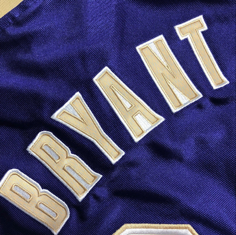 Kobe Bryant 2020 Hall of Fame Purple Fully Embroidered 24# Jersey