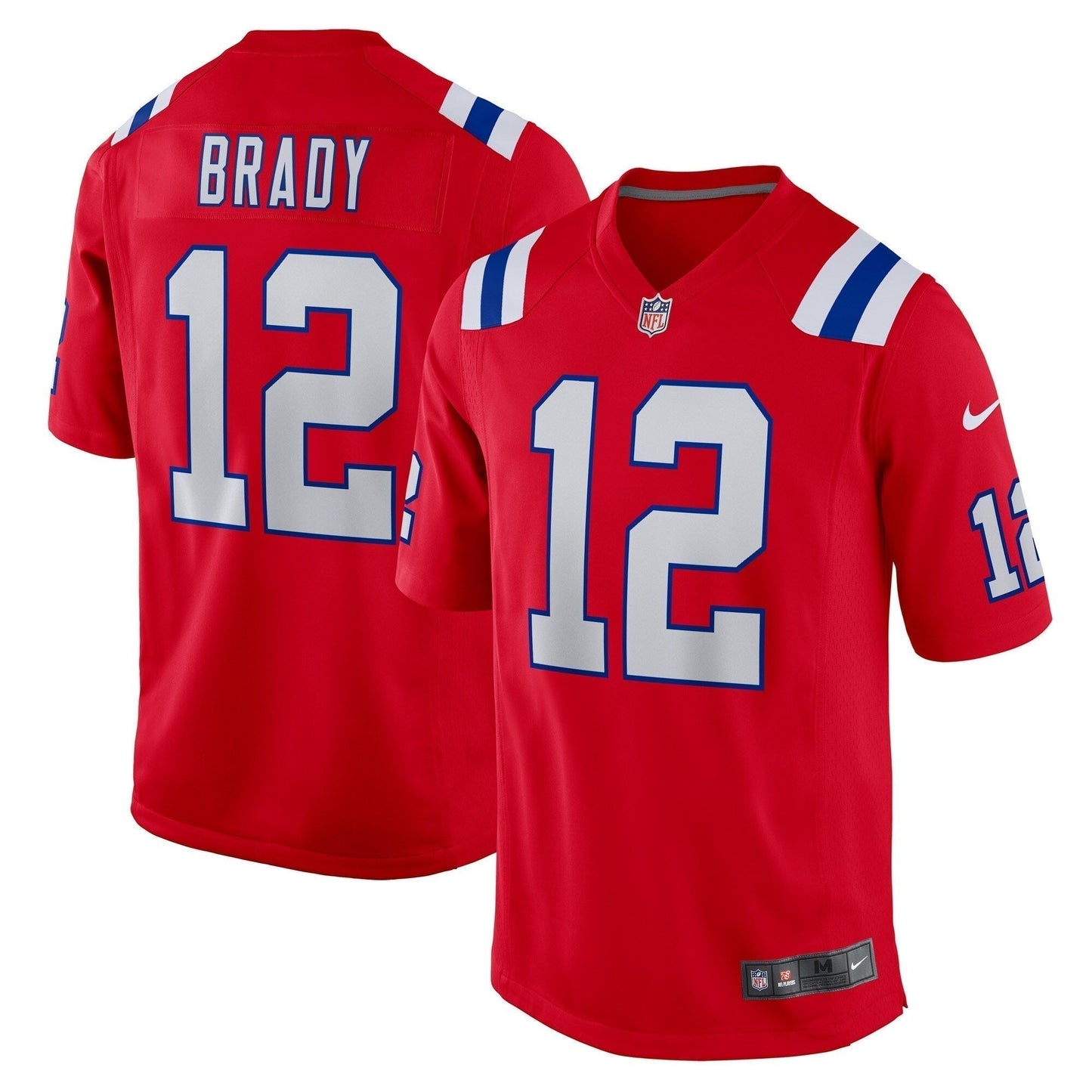 Tom Brady New England Patriots  Retired Game Jersey - Red