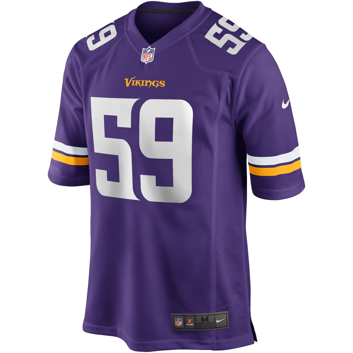 Matt Blair Minnesota Vikings  Game Retired   Jersey - Purple