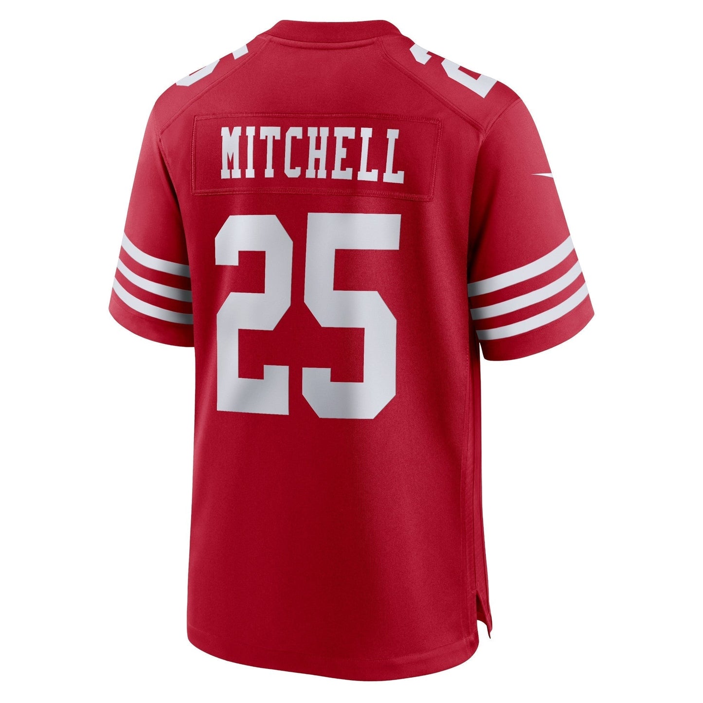 Elijah Mitchell San Francisco 49ers  Team   Game Jersey - Scarlet