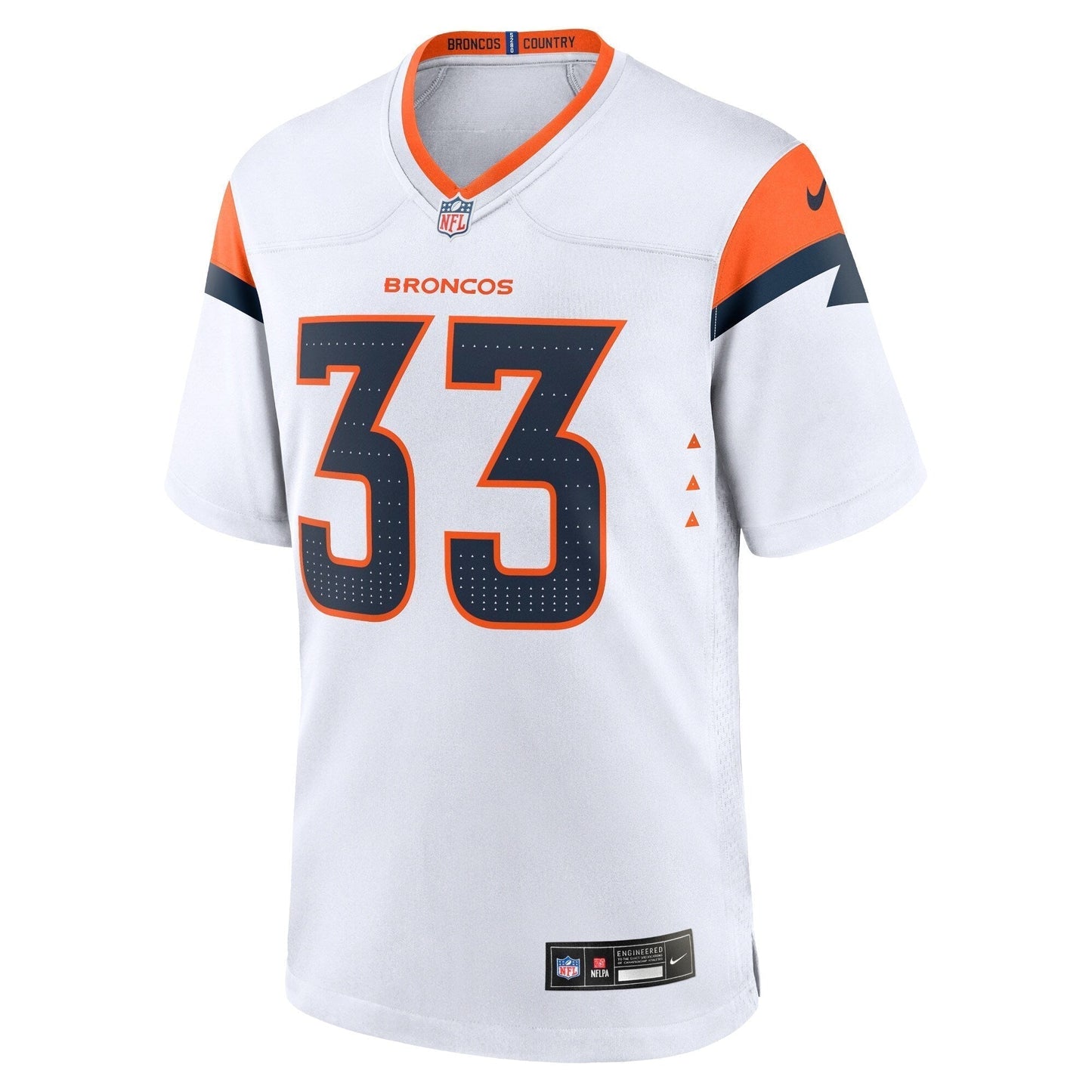 Javonte Williams Denver Broncos  Mile High Collection Game Jersey - White
