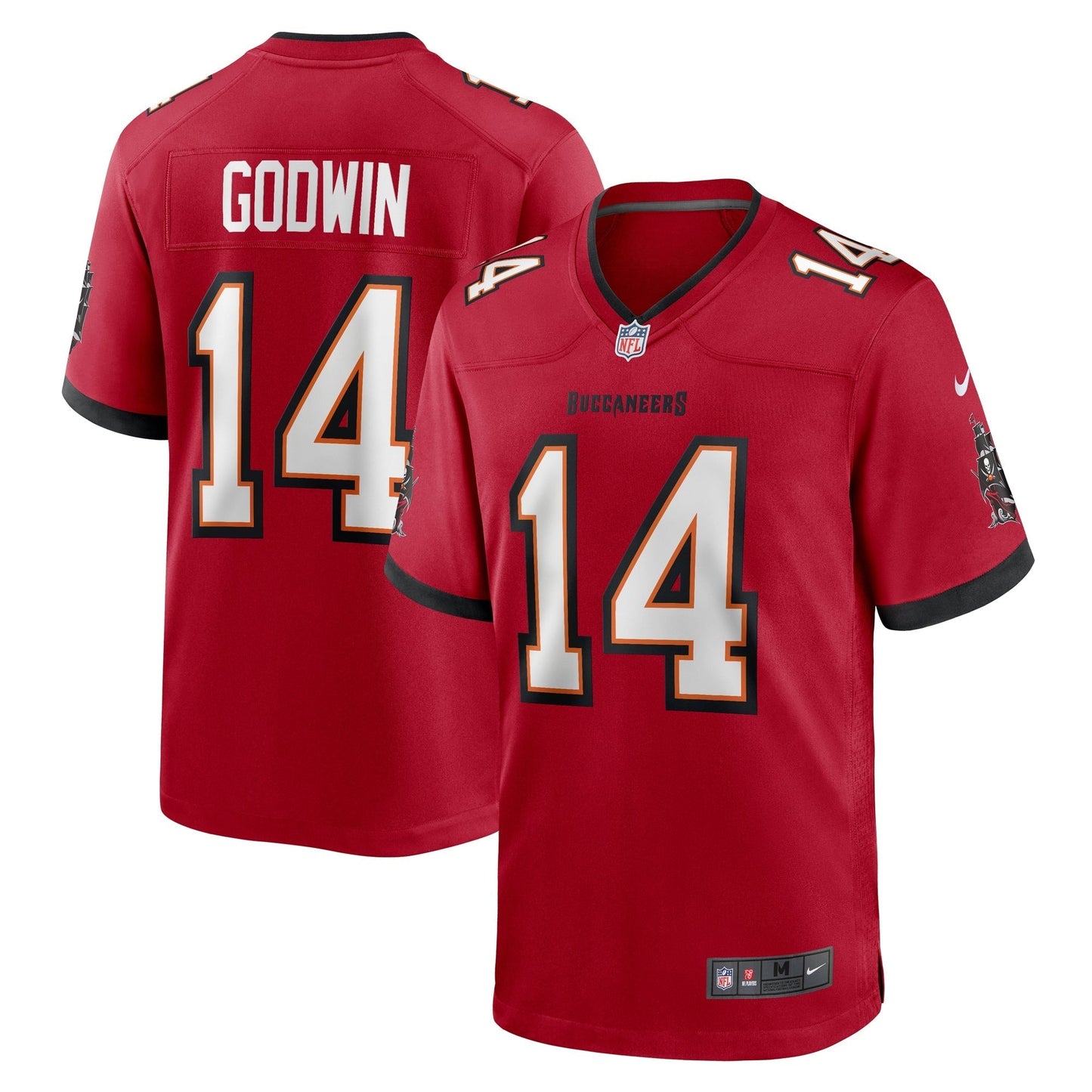 Tampa Bay Buccaneers Chris Godwin Red Game Jersey