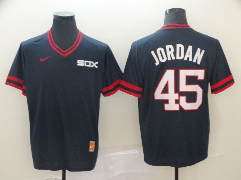 Men's Chicago White Sox Michael Jordan Navy Replica Baseball Jersey