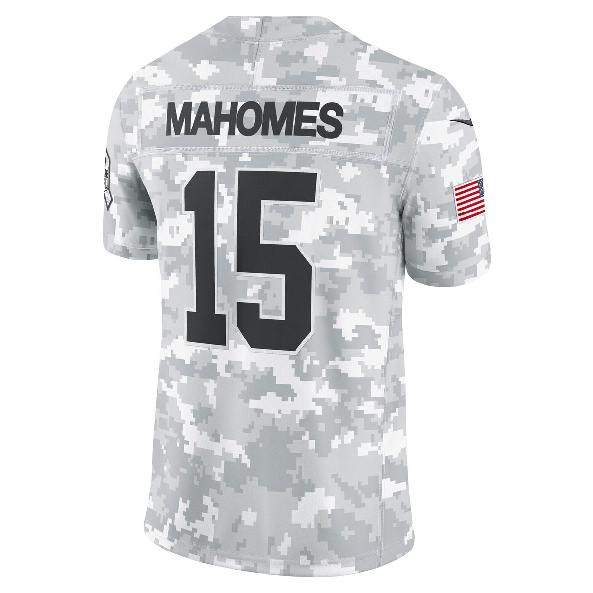 Patrick Mahomes Kansas City Chiefs  2024 Salute to Service Limited Jersey - Arctic Camo