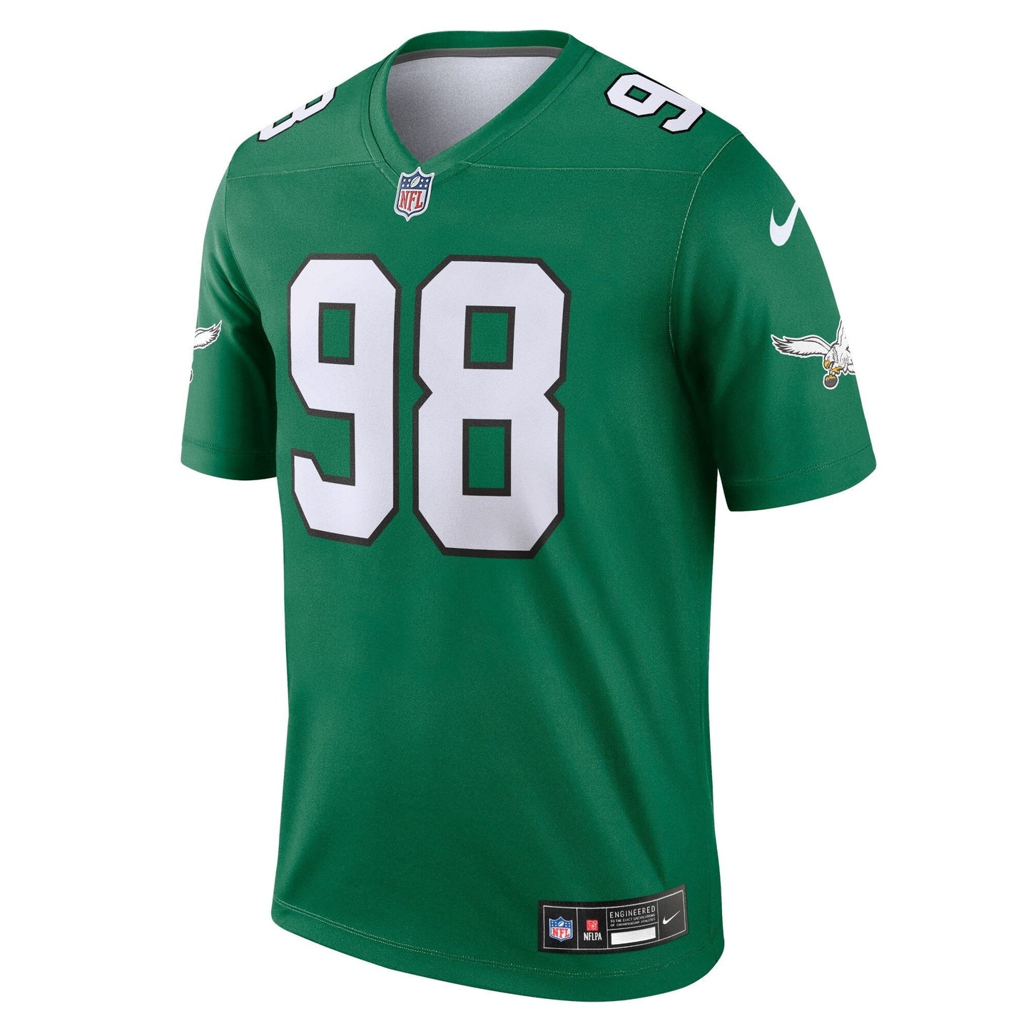 Jalen Carter Philadelphia Eagles  Alternate Legend Jersey - Kelly Green