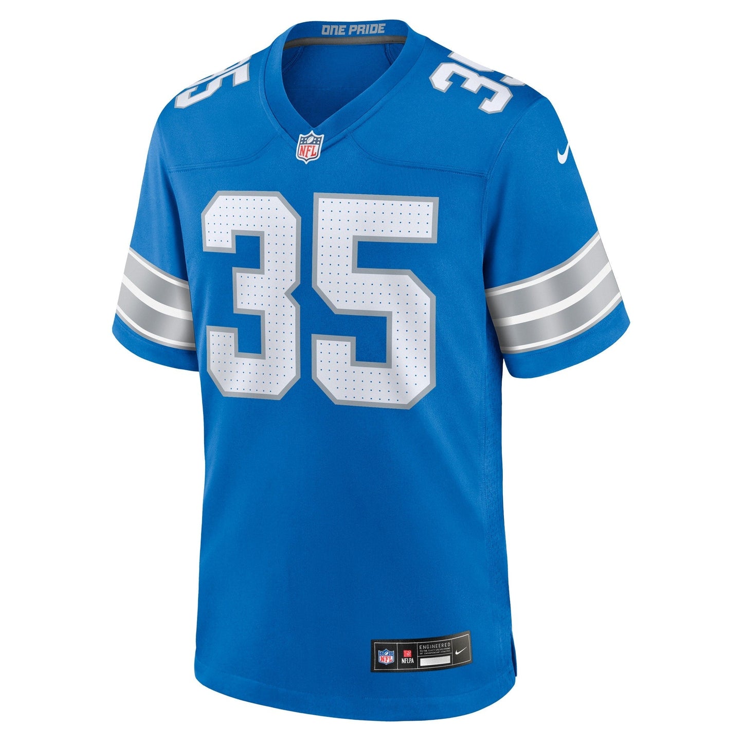 Chelen Garnes Detroit Lions  Game Jersey -  Blue