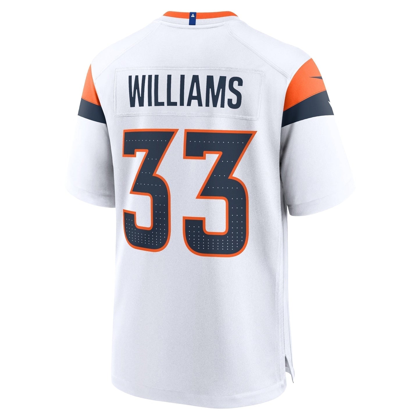 Javonte Williams Denver Broncos  Mile High Collection Game Jersey - White