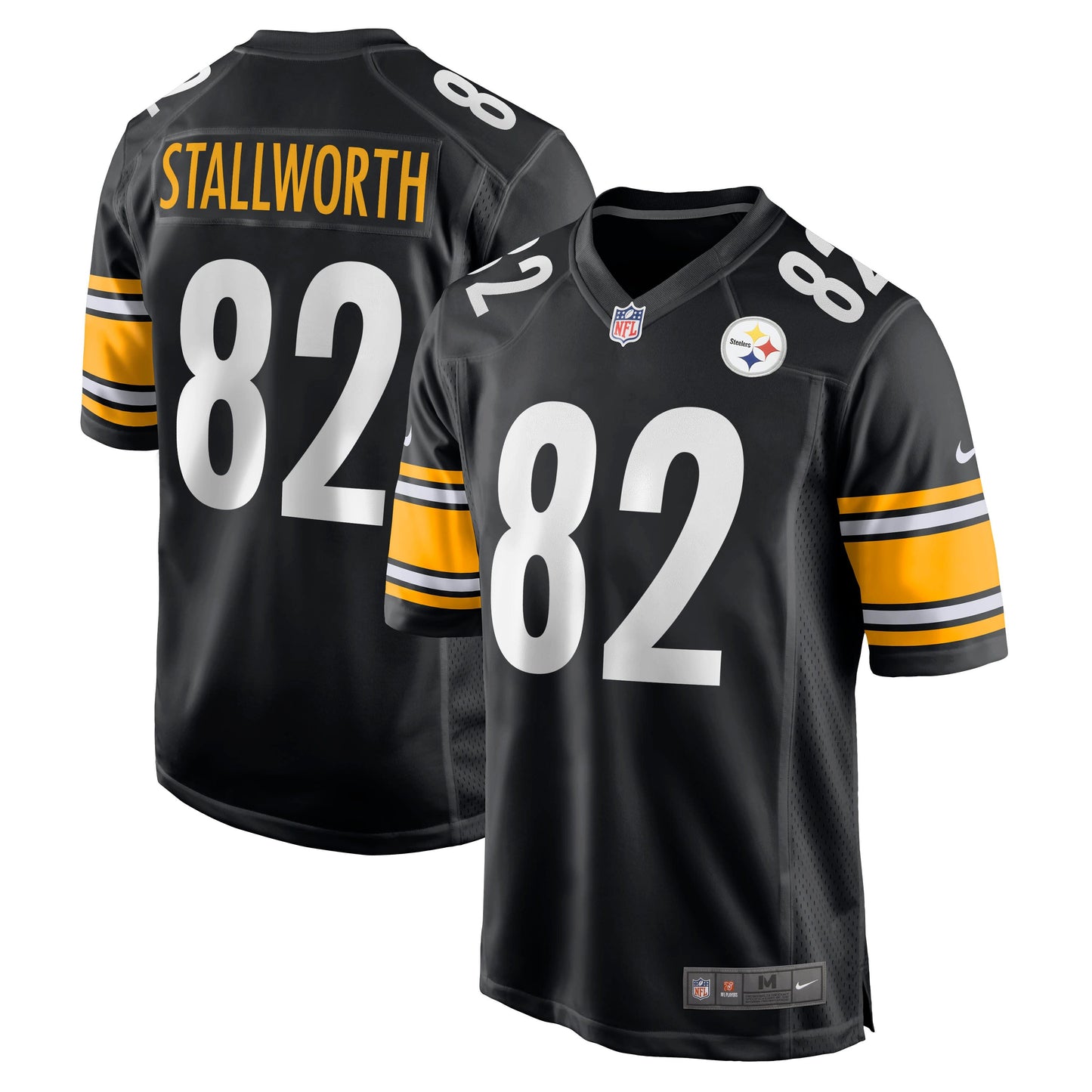 John Stallworth Pittsburgh Steelers  Retired   Jersey - Black