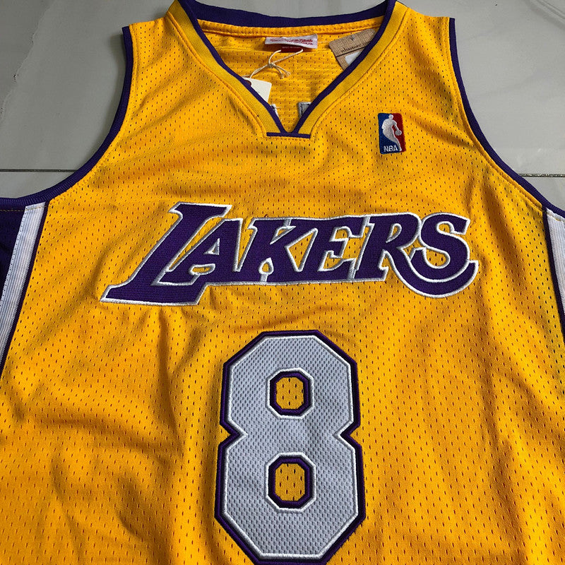 Kobe Bryant 1999-2000 Yellow 8# Retro Jersey