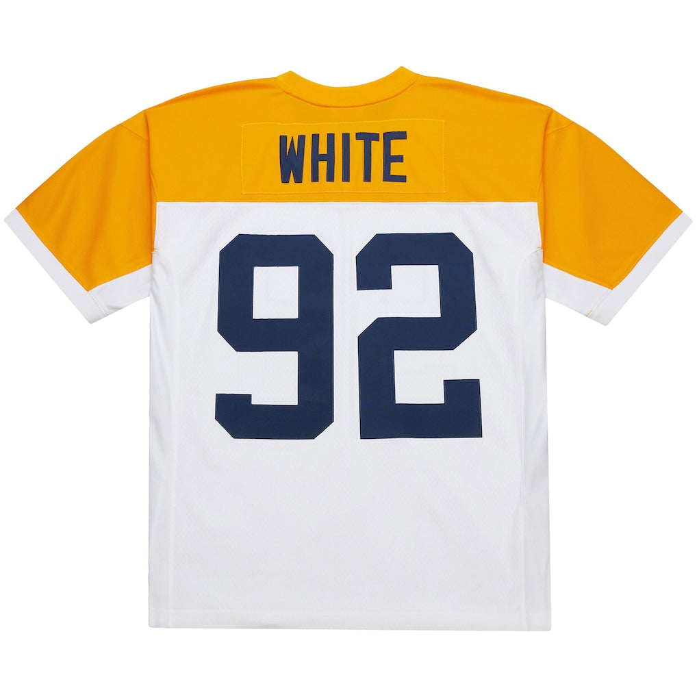GB. Packers #92 Reggie White 1993  White 1994 Legacy Replica Jersey