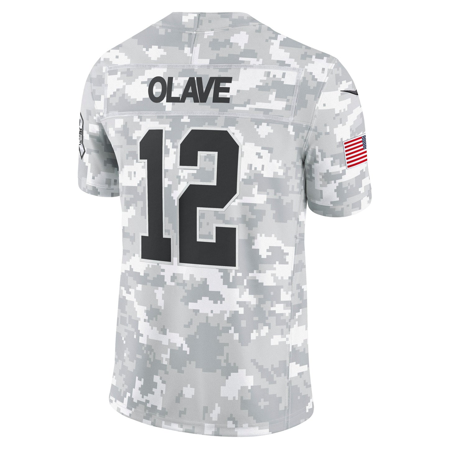 Chris Olave New Orleans Saints  2024 Salute to Service Limited Jersey - Arctic Camo