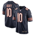 Tyler Scott Chicago Bears   Game Jersey -  Navy