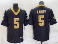 Men's New Orleans Saints Jarvis Landry Black Game Jersey