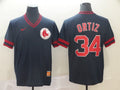 Men's Boston Red Sox David Ortiz Navy Replica Player Jersey