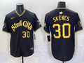 Men's Pittsburgh Pirates Paul Skenes #30 Black Player Game Jersey