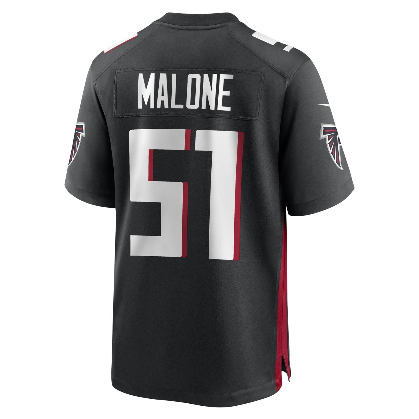 DeAngelo Malone Atlanta Falcons  Game   Jersey - Black