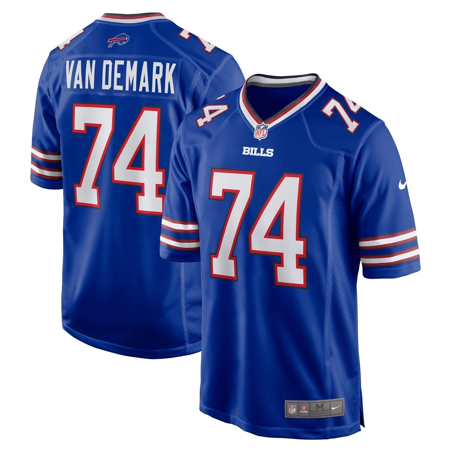 Ryan Van Demark Buffalo Bills  Game   Jersey - Royal