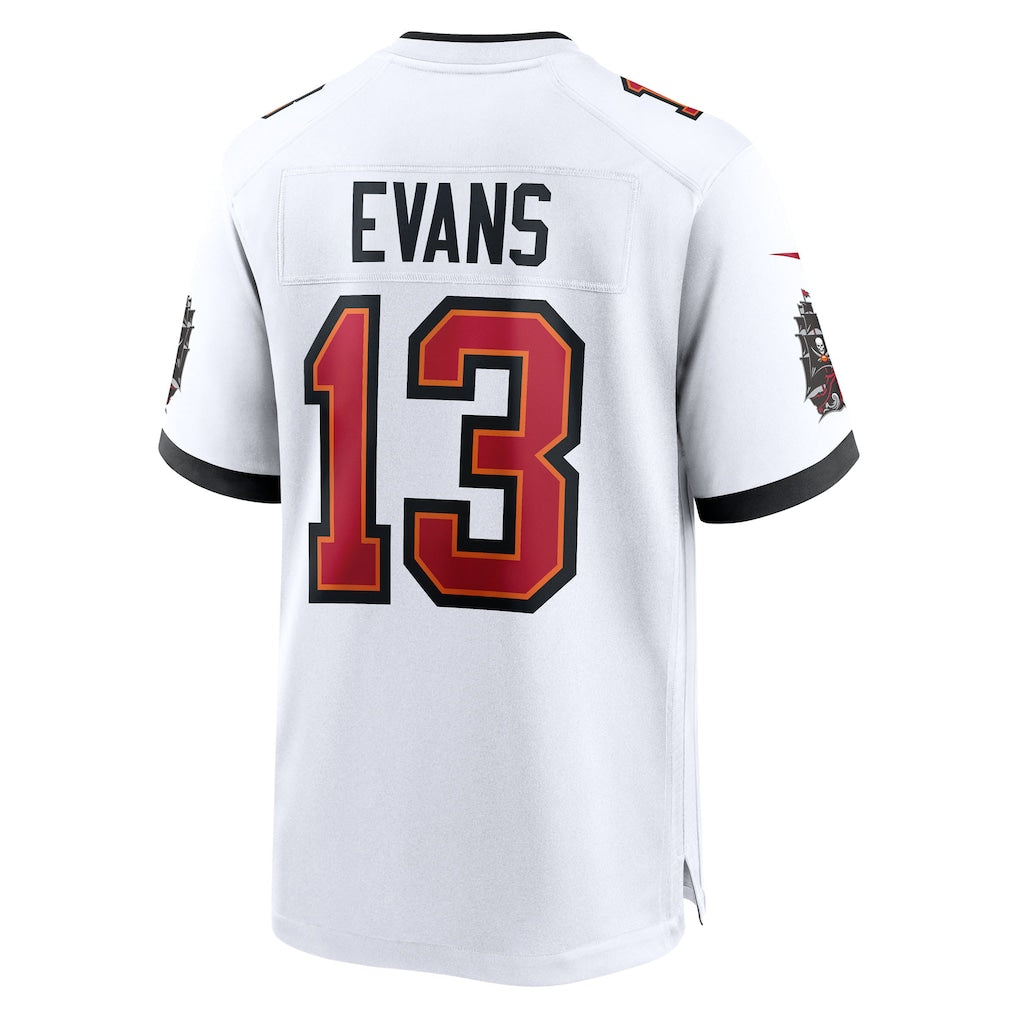 TB.Buccaneers #13 Mike Evans White 50th Season White Game Jersey