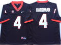 Men's Georgia Bulldogs Mecole Hardman Jr. Black Player Game Jersey