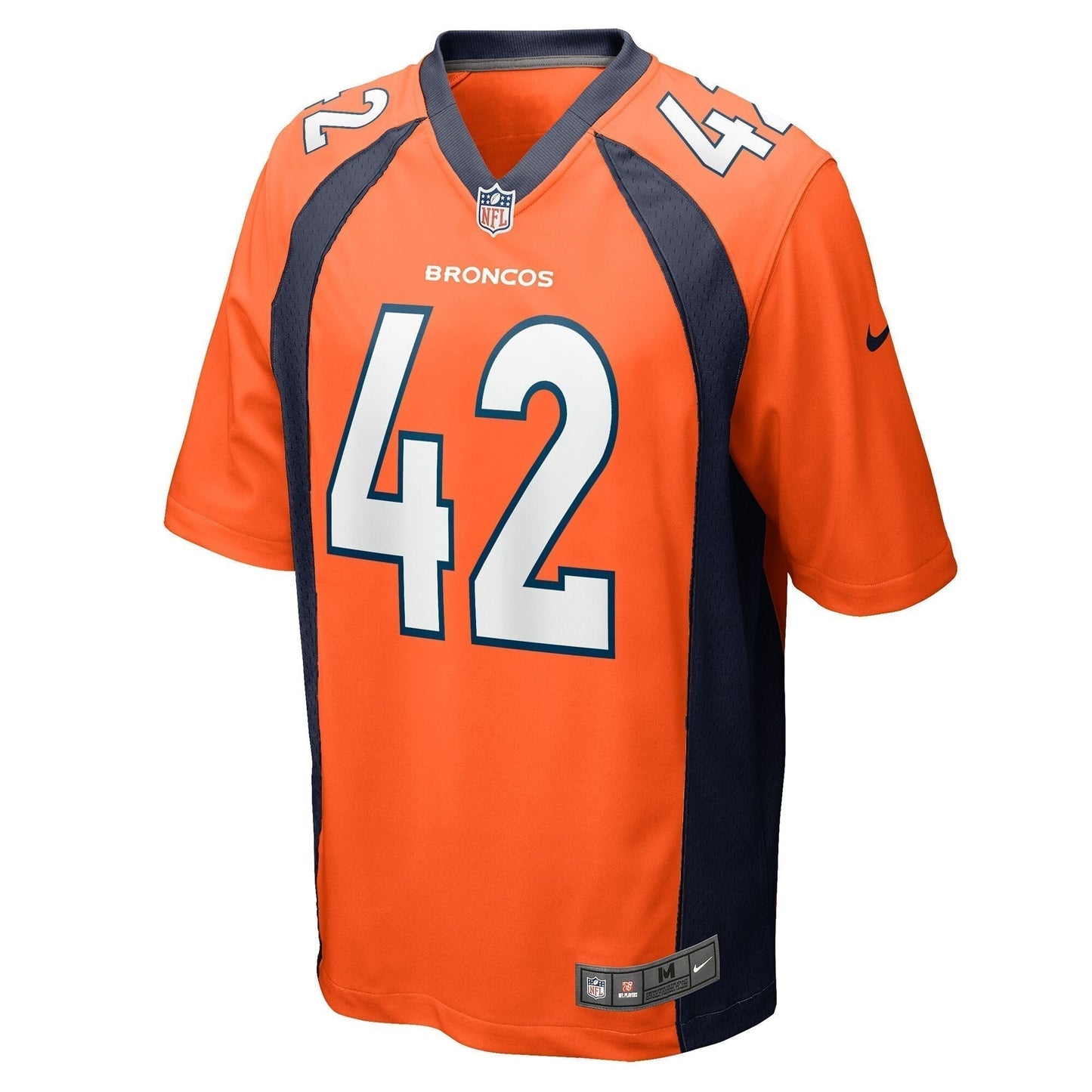 Nik Bonitto Denver Broncos  Game   Jersey - Orange