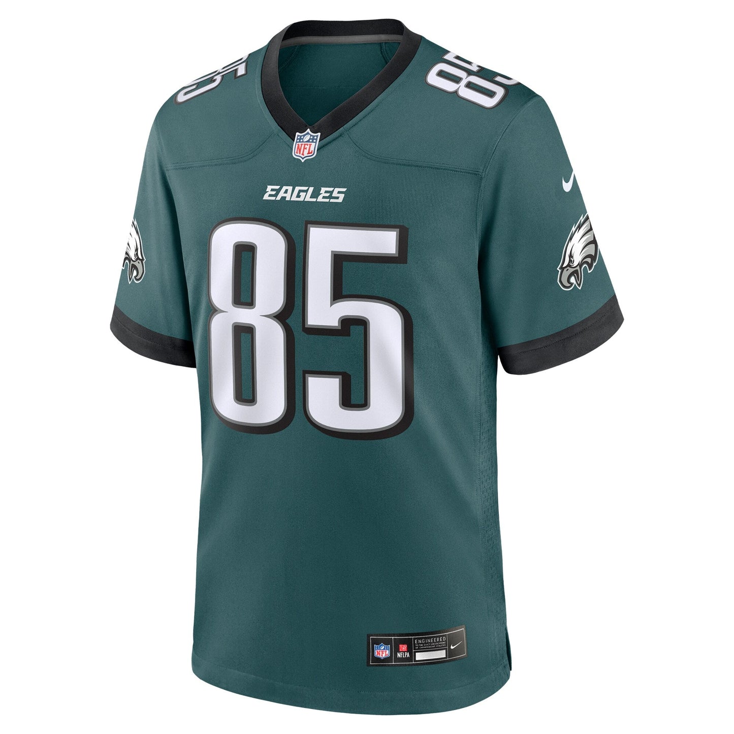 Albert Okwuegbunam Jr. Philadelphia Eagles  Team Game Jersey - Midnight Green