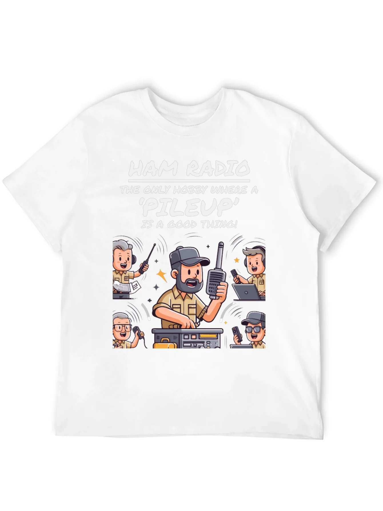Ham Radio Pileup T-Shirt