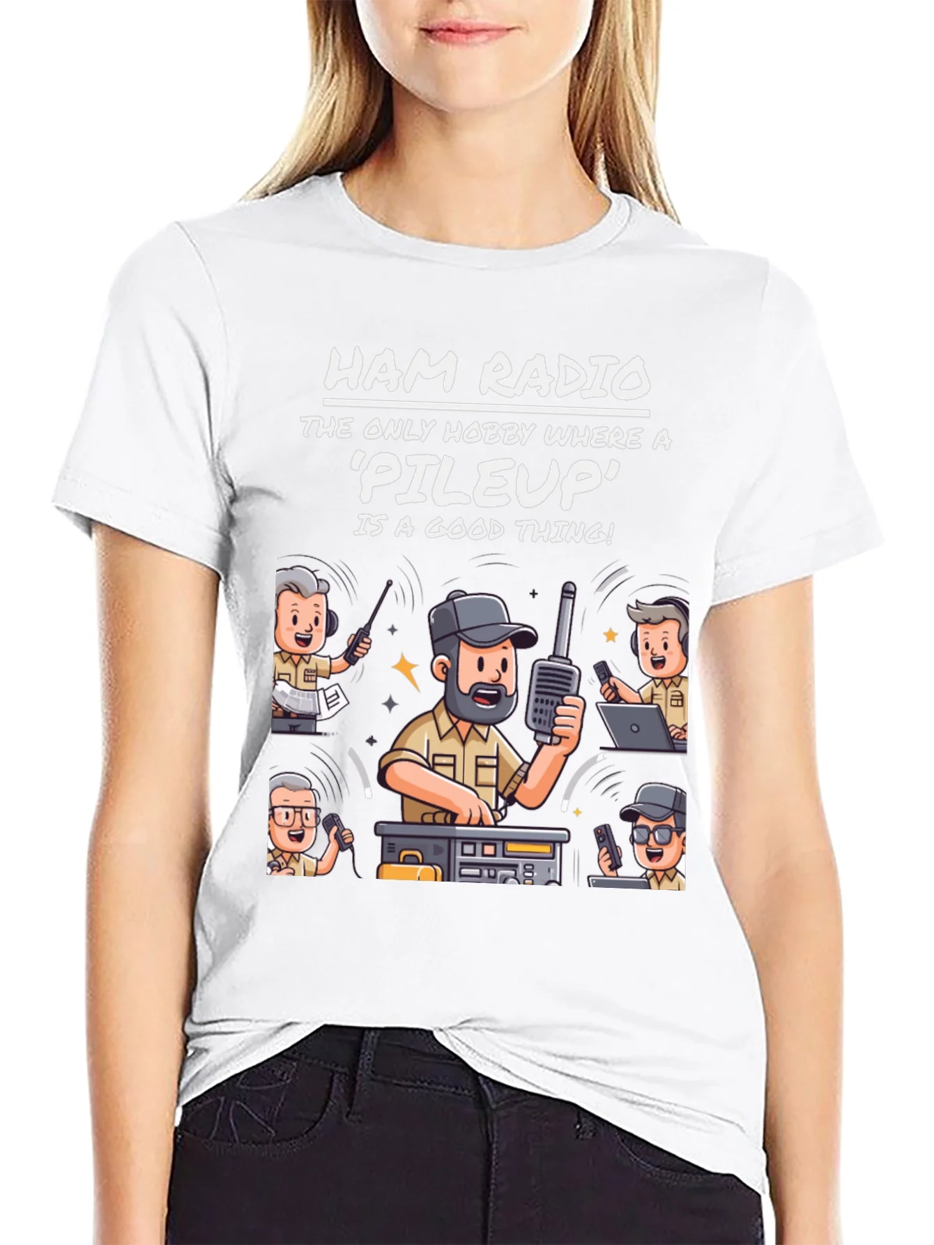 Ham Radio Pileup T-Shirt