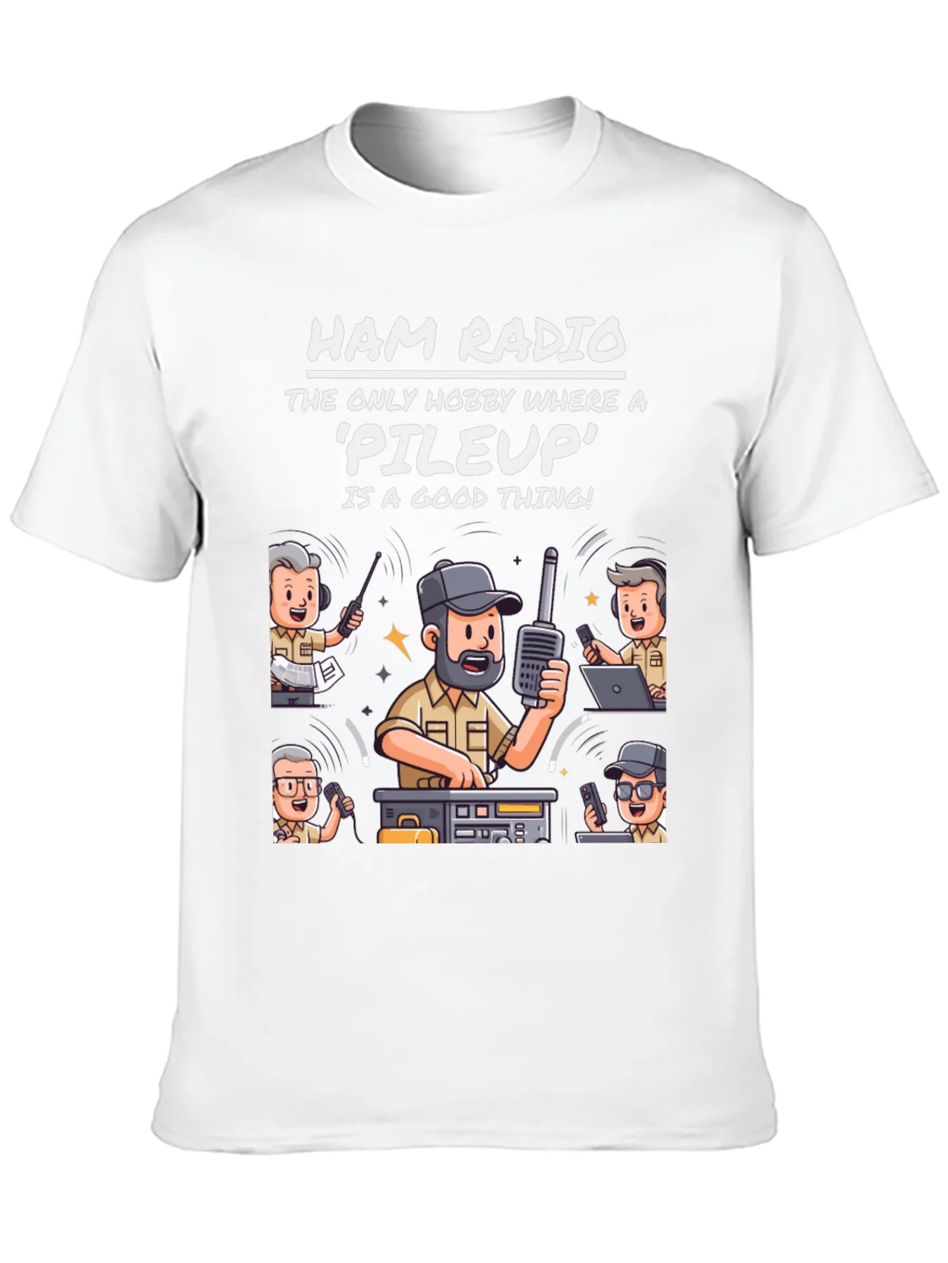 Ham Radio Pileup T-Shirt