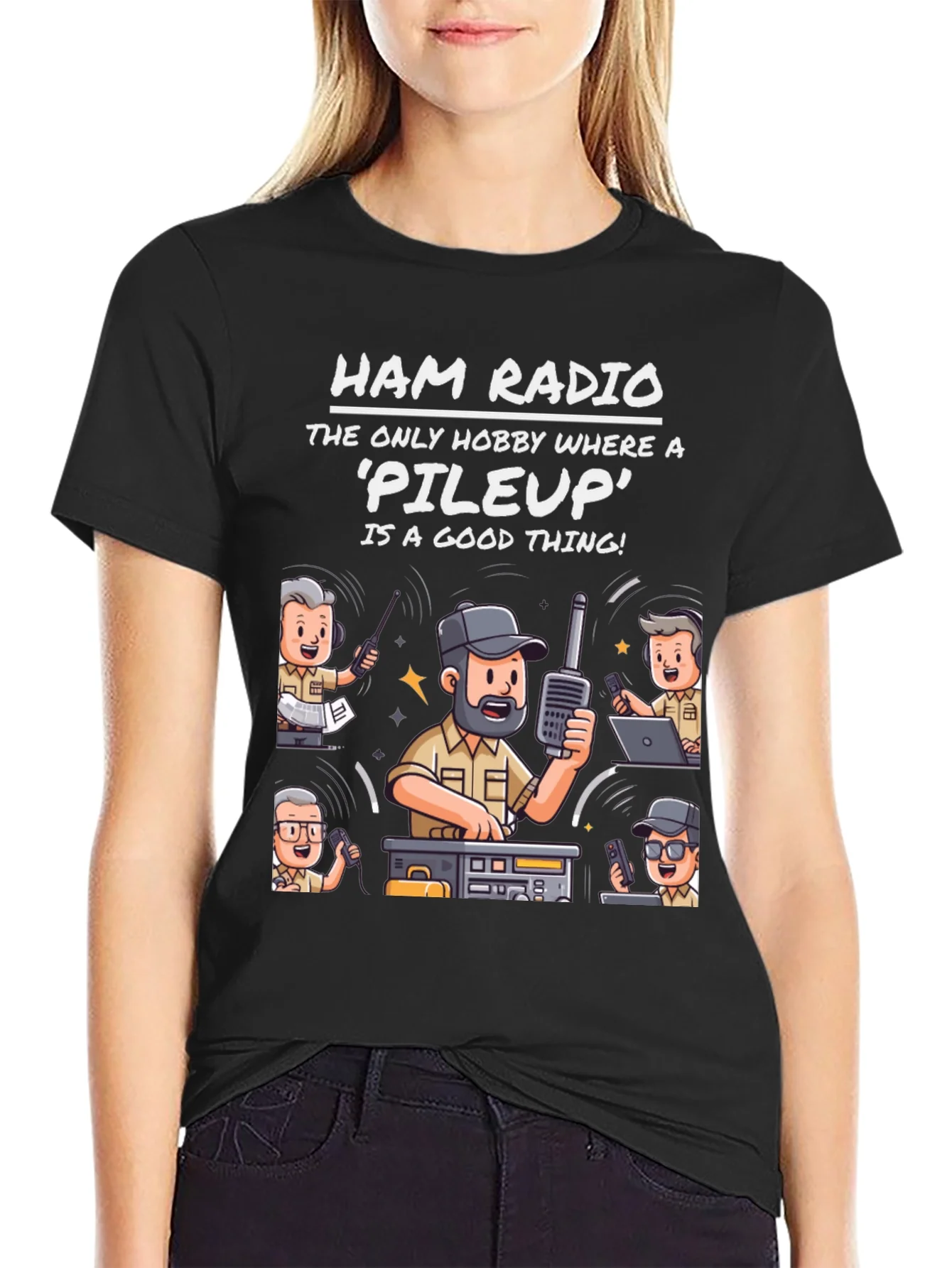 Ham Radio Pileup T-Shirt