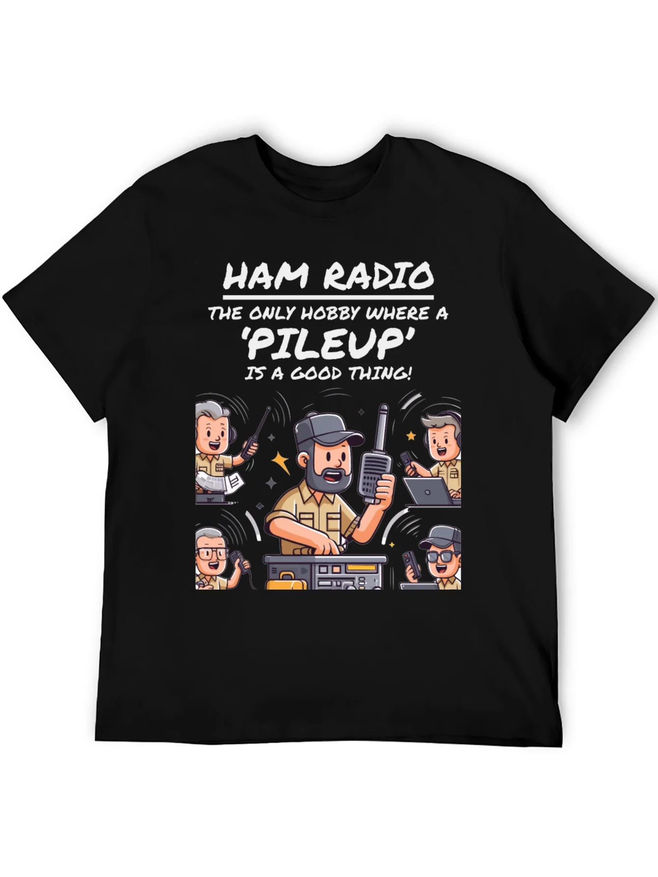 Ham Radio Pileup T-Shirt